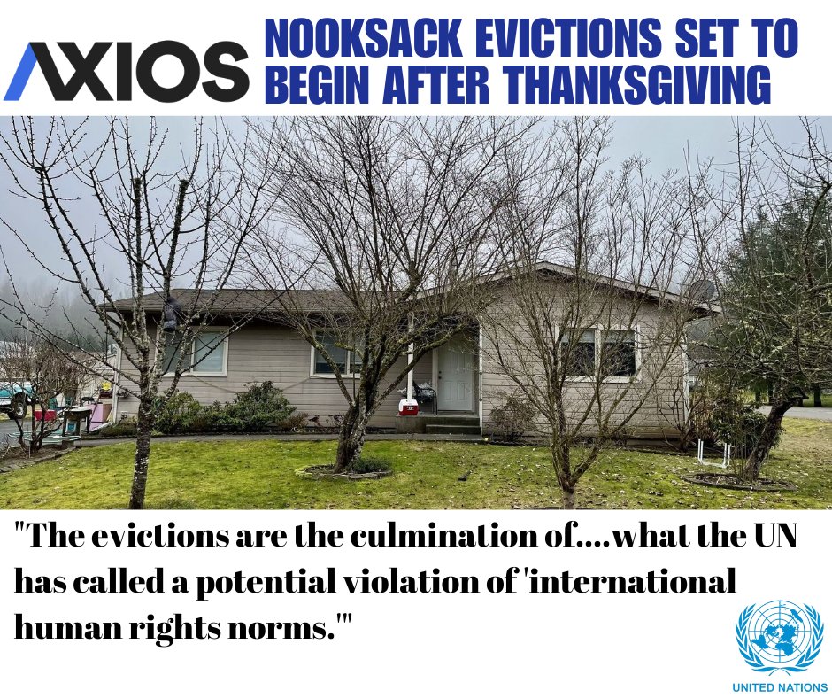We raise our hands in thanks to <a href="/UN_SPExperts/">UN Special Procedures</a> and the UN Special Rapporteur <a href="/adequatehousing/">UN Special Rapporteur on the right to housing</a> for standing with us. While <a href="/POTUS/">President Donald J. Trump</a> <a href="/SecDebHaaland/">Secretary Deb Haaland</a> <a href="/SenatorCantwell/">Sen. Maria Cantwell</a> <a href="/JayInslee/">Jay Inslee</a> turned their backs on us, the United Nations did not. We are eternally grateful.

axios.com/local/seattle/…