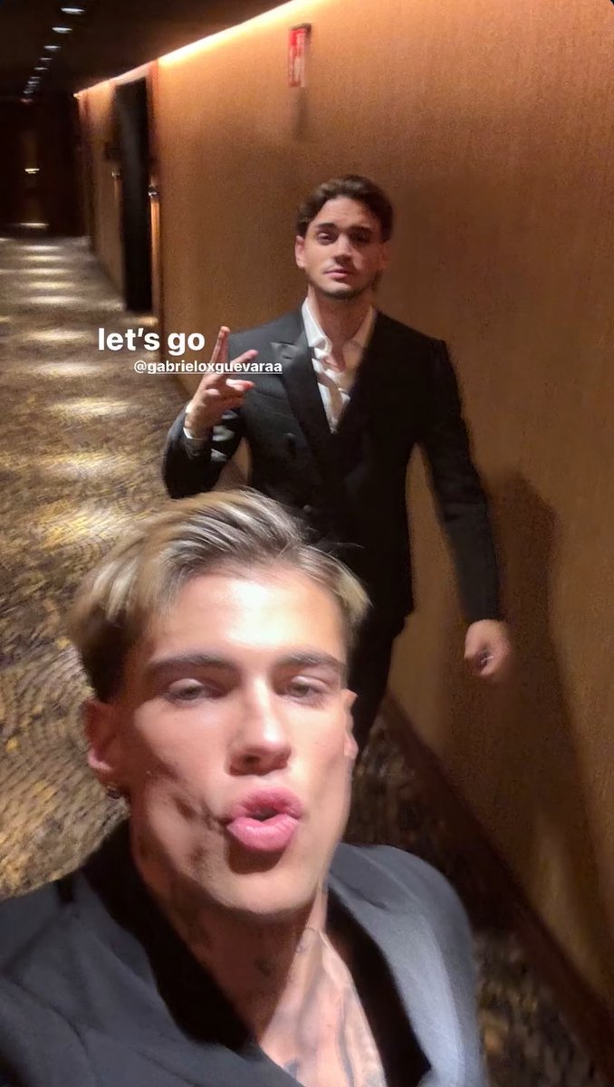 “vamos” 

Victor Perez | Instagram Stories
