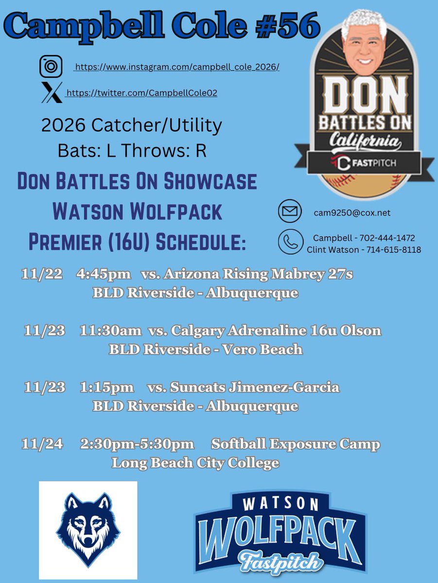 CampbellCole02's tweet photo. @CoachMary_Brown Hope to see you out there! https://t.co/VRiZU3z3Nc