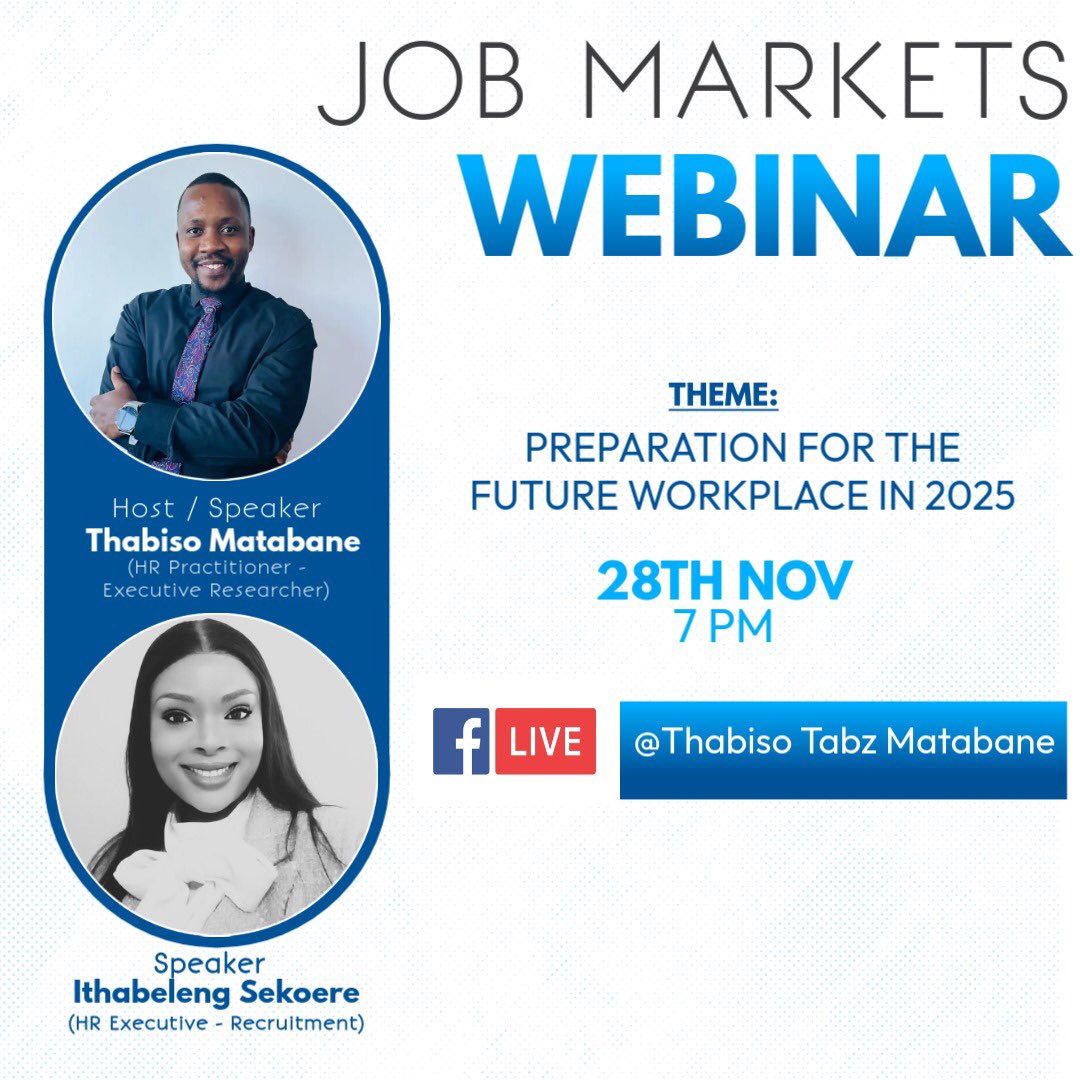 Thabiso Matabane "The Change Agent" tweet media