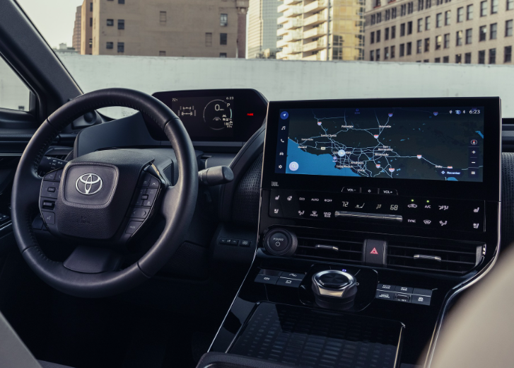 All the tech you could want, right at your fingertips. This is living the high life, Toyota bZ4X style.