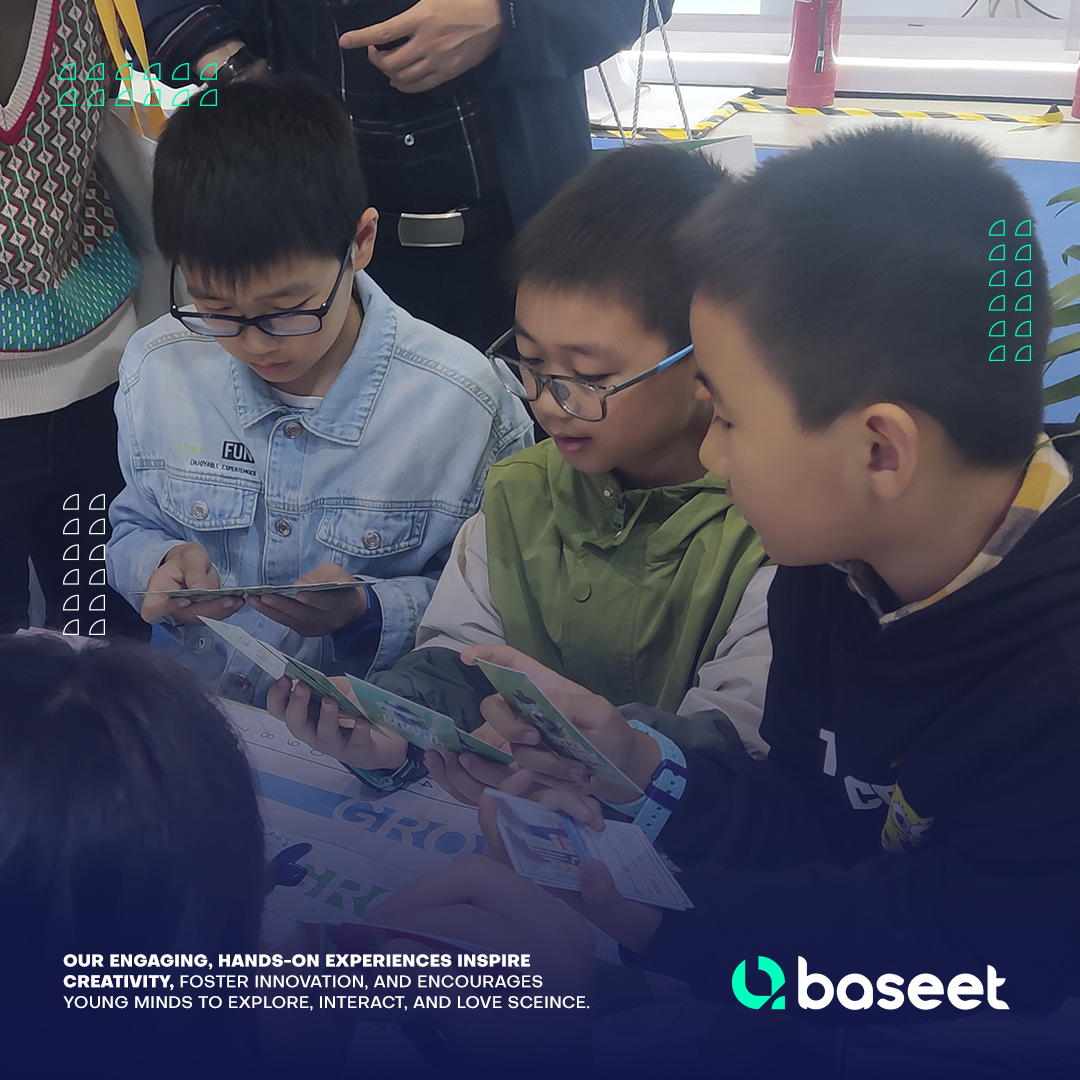 baseeteducation's tweet photo. Our engaging, hands-on experiences inspire #creativity, foster #innovation, and encourages young minds to explore, interact, and love #science.
Join us as we equip the next generation with future #GreenSkills, unlocking their potentials to build a more #SustainableFuture.
#Baseet https://t.co/mcmvCKMmWf