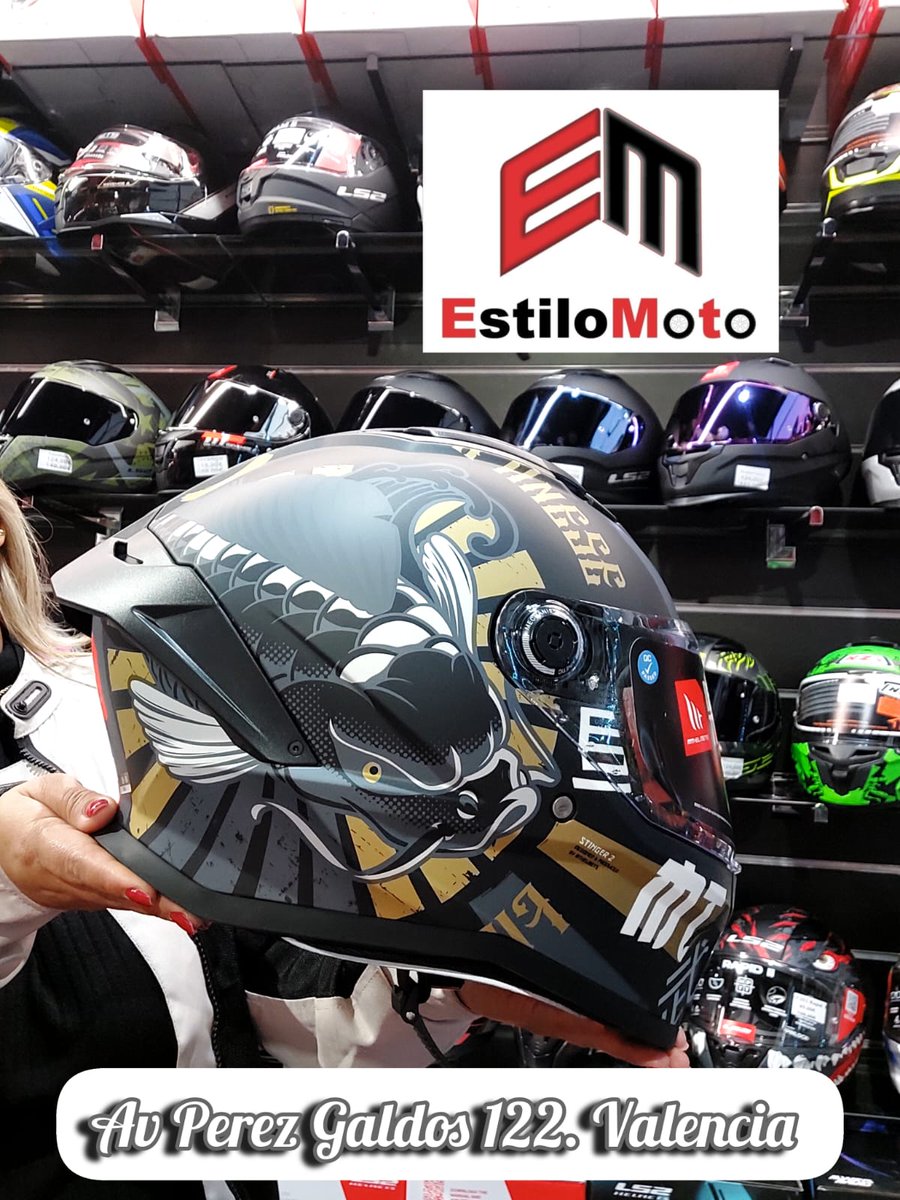 Estilomoto's tweet photo. 😀Casco integral Mt.
😃Con todo lo necesario para brindar confort, doblemente homologado.
🥰REBAJADO por el BLACK FRIDAY.
😃Todo lo que necesitas, en un solo lugar, y al mejor precio del mercado.
🤪Nos vemos en EstiloMoto.
☎️Mas info: 633 688 666 https://t.co/yumL8Ylk8j