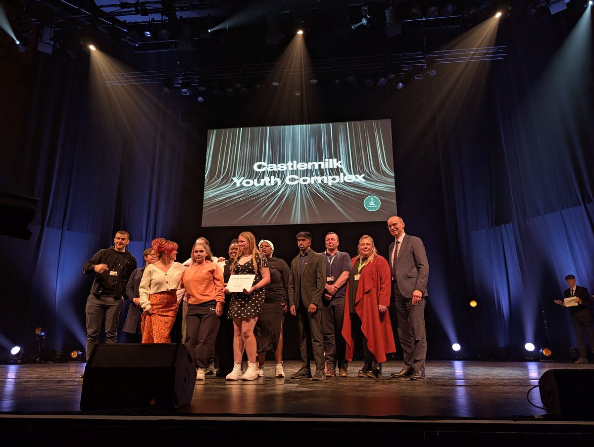 Congratulations @castlemilkyouthcomplex
 collecting your silver award!

#dofeglasgowinspirationawards24