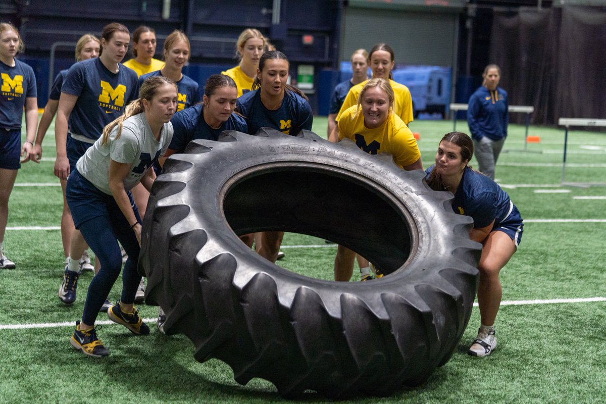 OKC Challenge Day 1. 💪

#GoBlue