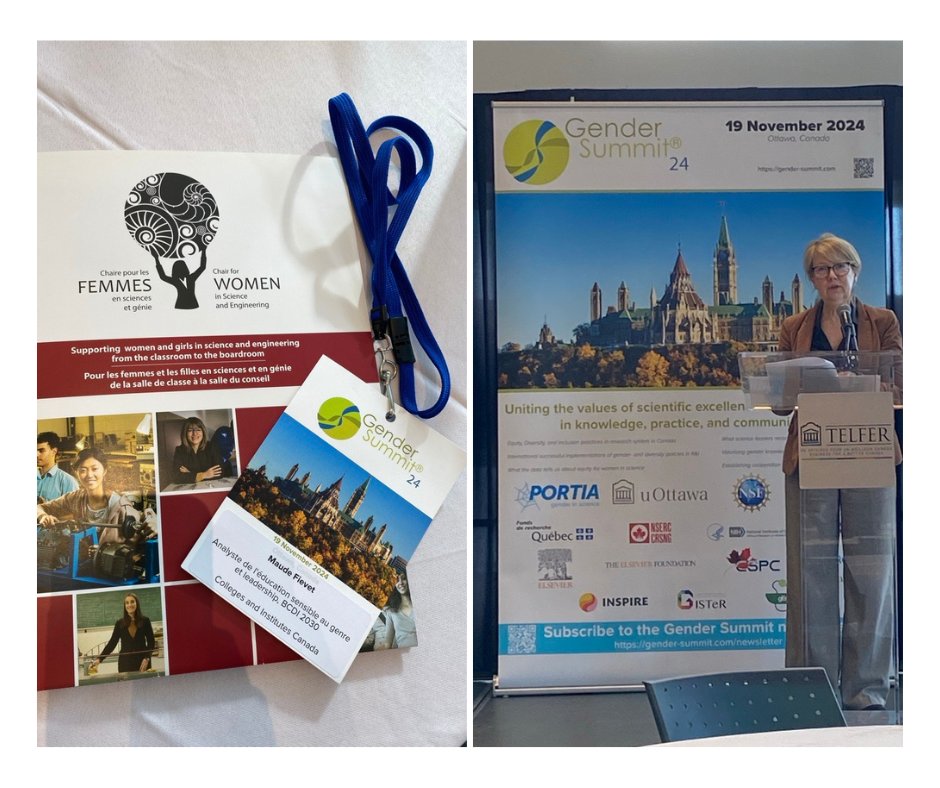 BCDI2030 (@bcdi2030) on Twitter photo En début de semaine, notre analyste de l'éducation et du leadership sensibles au genre a participé au Gender Summit 24 (24e sommet sur le genre) à @UOttawa pour en savoir plus sur les politiques de recherche et d'innovation sensibles au genre et à la diversité. <a href="/DevCanada/">Développement Canada</a> En début de semaine, notre analyste de l'éducation et du leadership sensibles au genre a participé au Gender Summit 24 (24e sommet sur le genre) à @UOttawa pour en savoir plus sur les politiques de recherche et d'innovation sensibles au genre et à la diversité. <a href="/DevCanada/">Développement Canada</a>