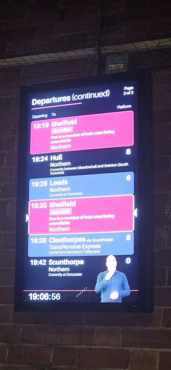 behan_tony's tweet photo. @northernassist Same poor service in Doncaster too.  Bravo! https://t.co/bpXlgR5K9W