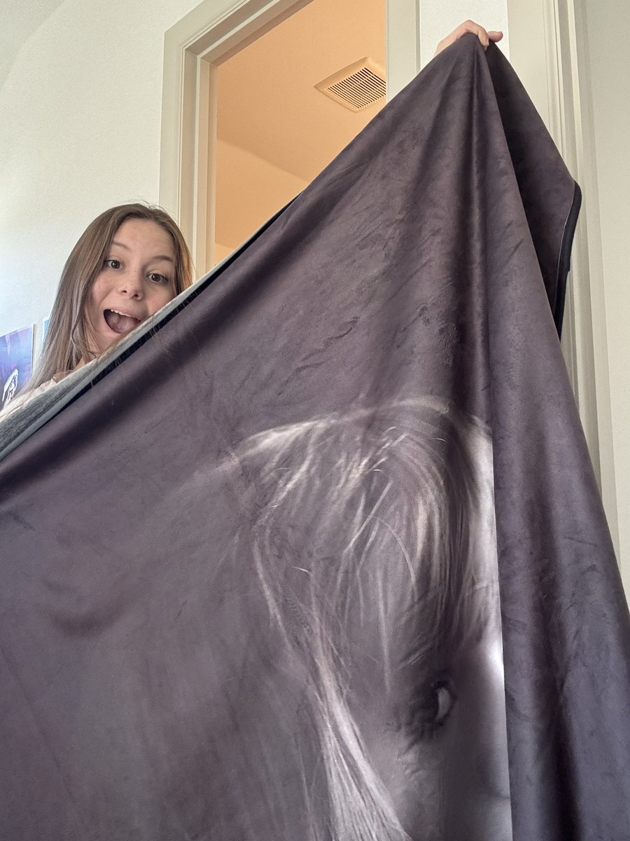 fearlesslyemily's tweet photo. THIS BLANKET IS HUGE #TSTheHolidayCollection #TSTTPDHolidayEssentials https://t.co/qxijAtimVF