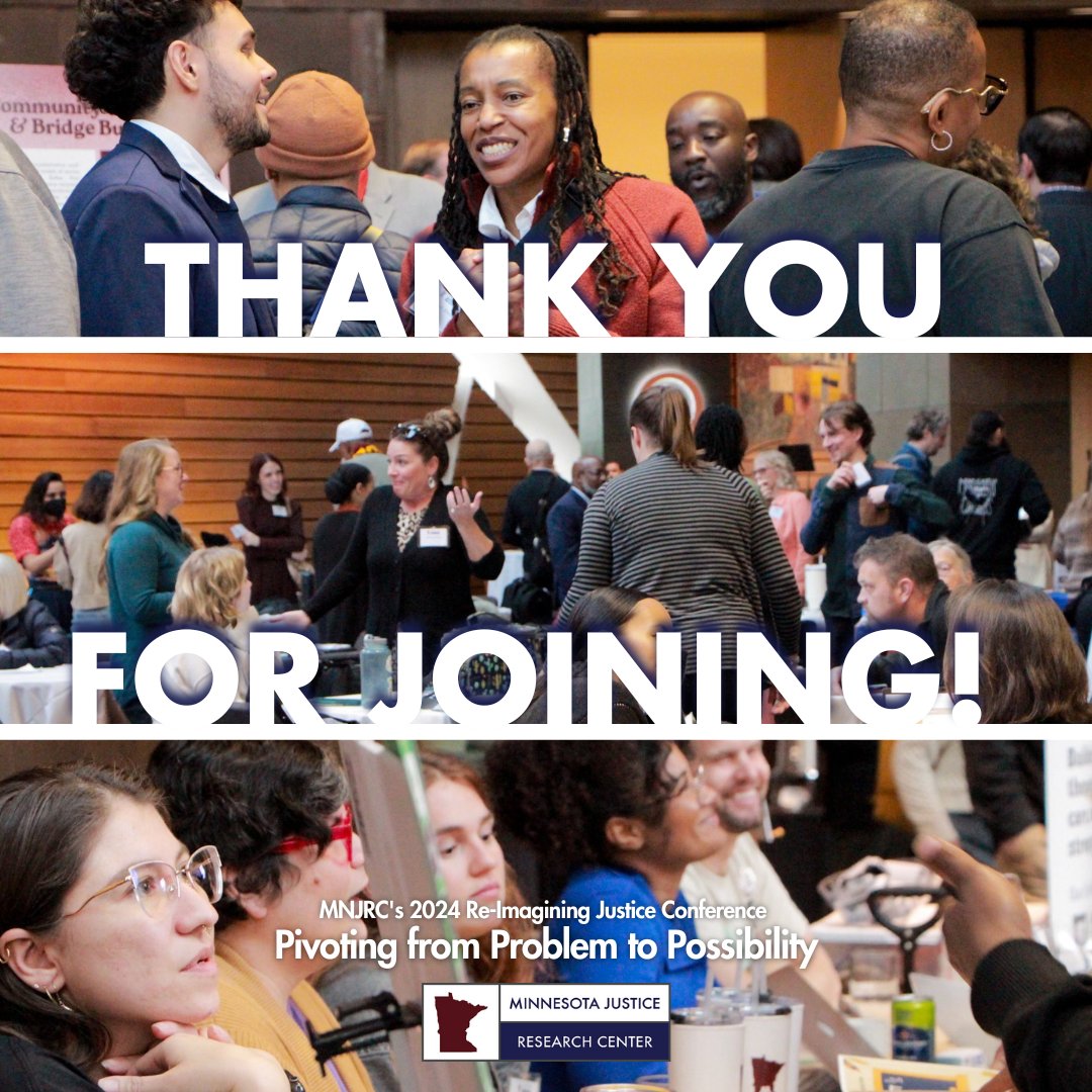 We’re still buzzing from the incredible energy of Tuesday’s Re-Imagining Justice Conference! Thank you for showing up, engaging, and supporting our mission.

Let’s keep the momentum going! This #GiveToTheMaxDay, you can help sustain our work.
mnjrc.org/donate