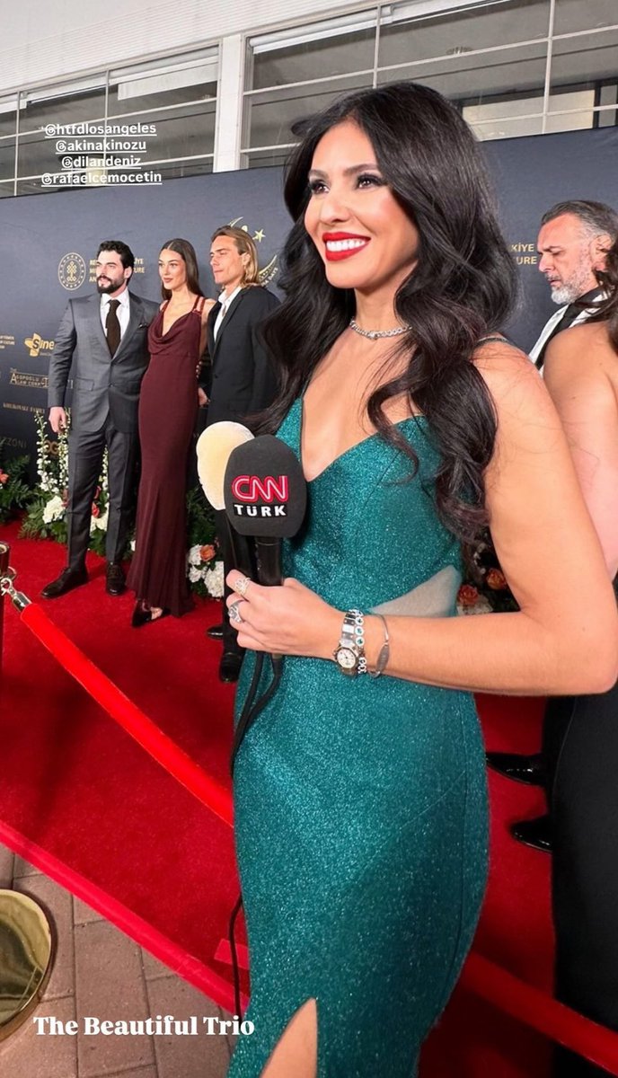 AkinSpain's tweet photo. tugbaercan
•
Magic Red Carpet Ride 💃🏻🎤💫♥️🇹🇷🎬
Celebrating our Turkish Culture and Cinema globally in Hollywood, in the Heart of Los Angeles will always be dear to my heart ✨
#htfd #htdflosangeles #turkishcinema #redcarpet #ladyingreen #AkınAkınözü https://t.co/nKPi8dHyCg