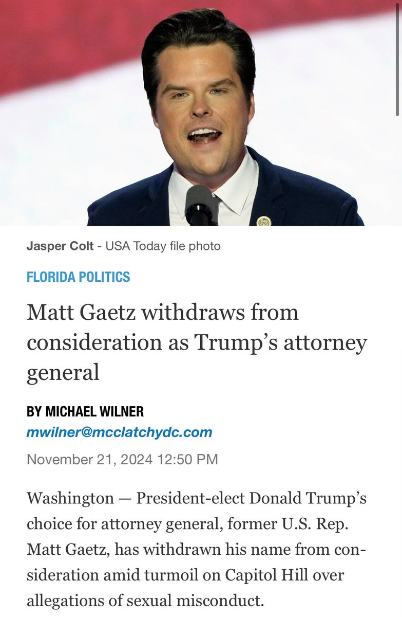 jenco's tweet photo. And yet Trump doesn’t withdraw from his presidential nomination for the same thing. And that’s all fine right? https://t.co/EVsGQDt7yF https://t.co/ic4uR5lizR