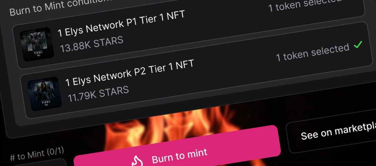 ☆ Burn To Mint  🔥🔥 = 🖼️