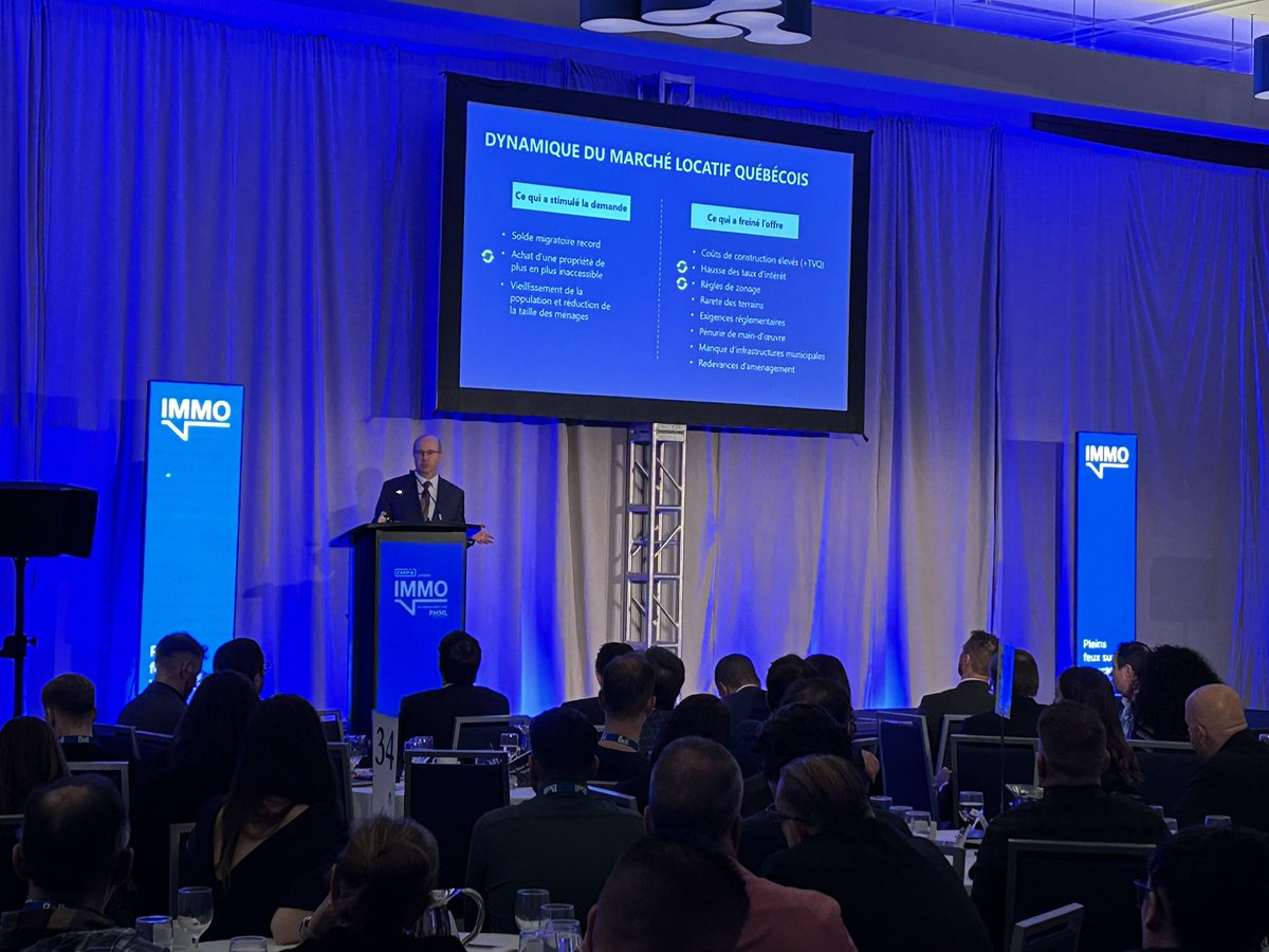 Paul Cardinal partage son analyse sur les tendances actuelles du marché locatif au Québec. #IMMO2024