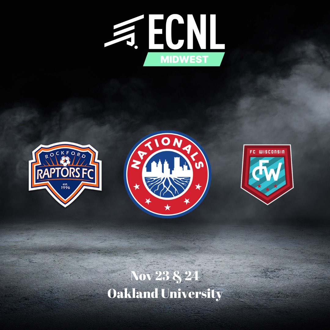 Nationals Girls Academy (@nationalsga) on Twitter photo This weekend our @ecnlgirls are back in Midwest Conference action hosting <a href="/RRaptorsfc/">RockfordRaptorsfc</a> & <a href="/FCW_ECNL/">FC Wisconsin Girls Soccer</a> this weekend!
Game will be at Oakland University Upper Fields. This weekend our @ecnlgirls are back in Midwest Conference action hosting <a href="/RRaptorsfc/">RockfordRaptorsfc</a> & <a href="/FCW_ECNL/">FC Wisconsin Girls Soccer</a> this weekend!
Game will be at Oakland University Upper Fields.