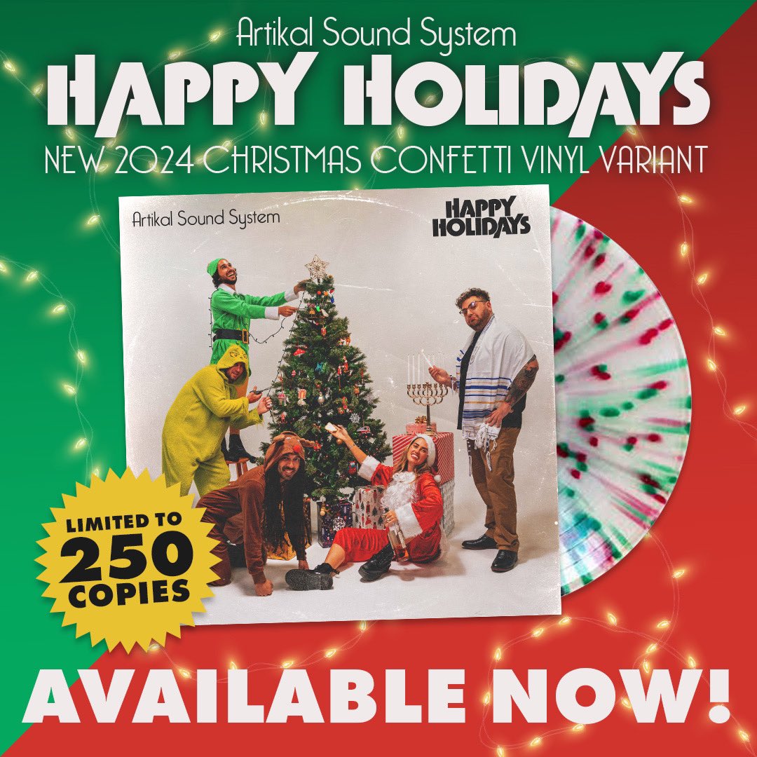 🎄Did y’all think we would let the holidays come and go without a new limited edition of our holiday record?! WE GOT CHRISTMAS CONFETTI FOR Y’ALL!! Limited to 250 so grab ‘em fast! These went quick last year. 🎄🎁🎅Great for gifts for friends, family, or yourself!