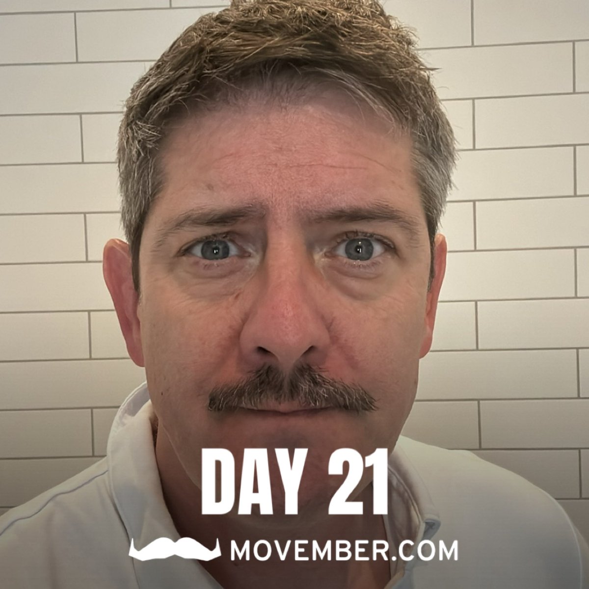 Day 21 of <a href="/MovemberUK/">Movember UK</a>…raising awareness and funds for men’s health.