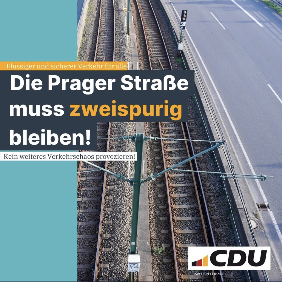 Es ist offiziell: Die Prager Straße bleibt Zweispurig 🔥