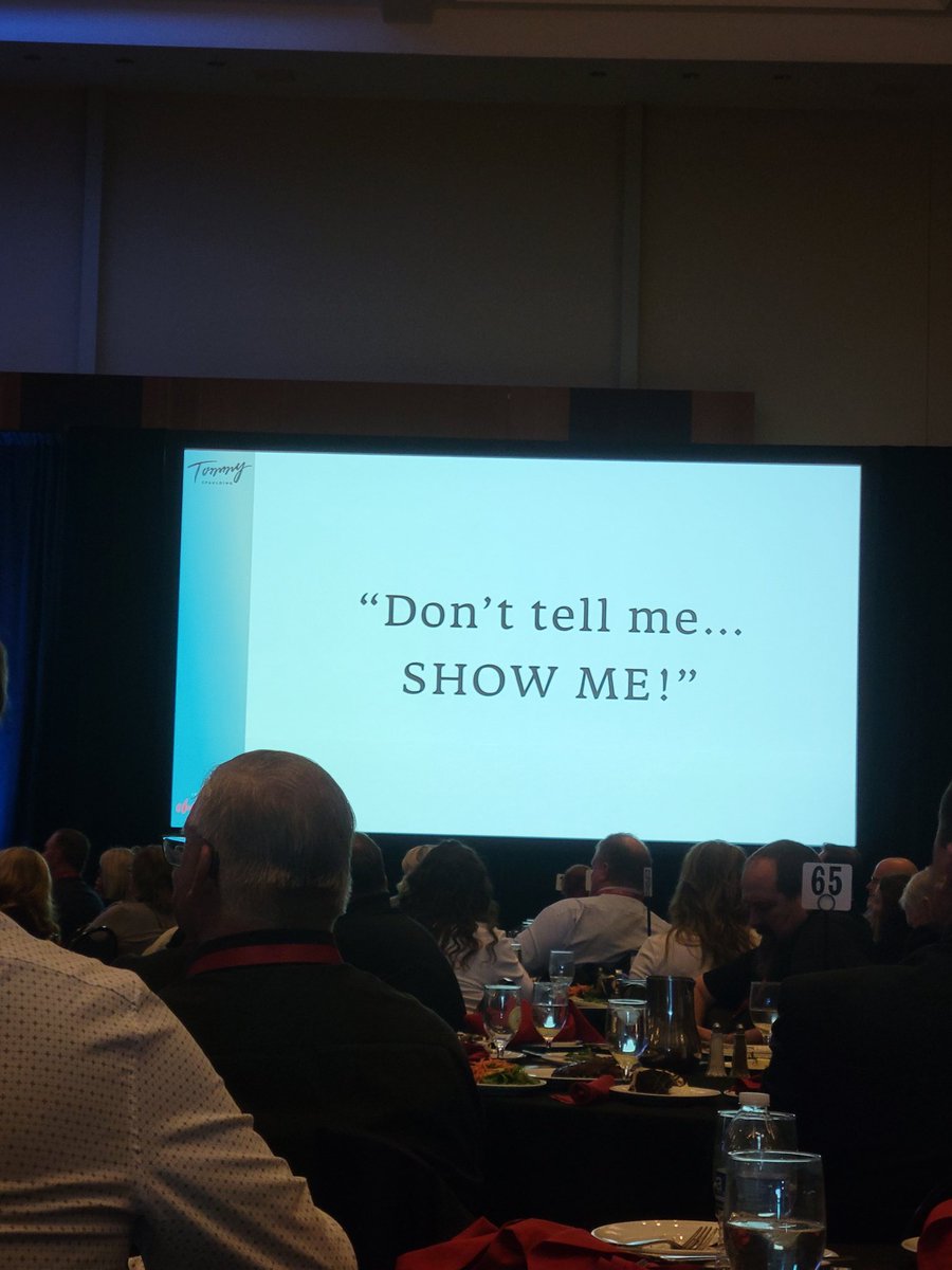 SuptTejkl's tweet photo. "Leaders, don't TELL those around you love them, SHOW them you love them!"

"Servant leaders are not afraid to roll up their sleeves to help others."

Another great session from @NASBonline with @tommyspaulding, who gave many great quotes on the 18 inches to the heart.

#liveNASB https://t.co/MuvzMKNlzJ