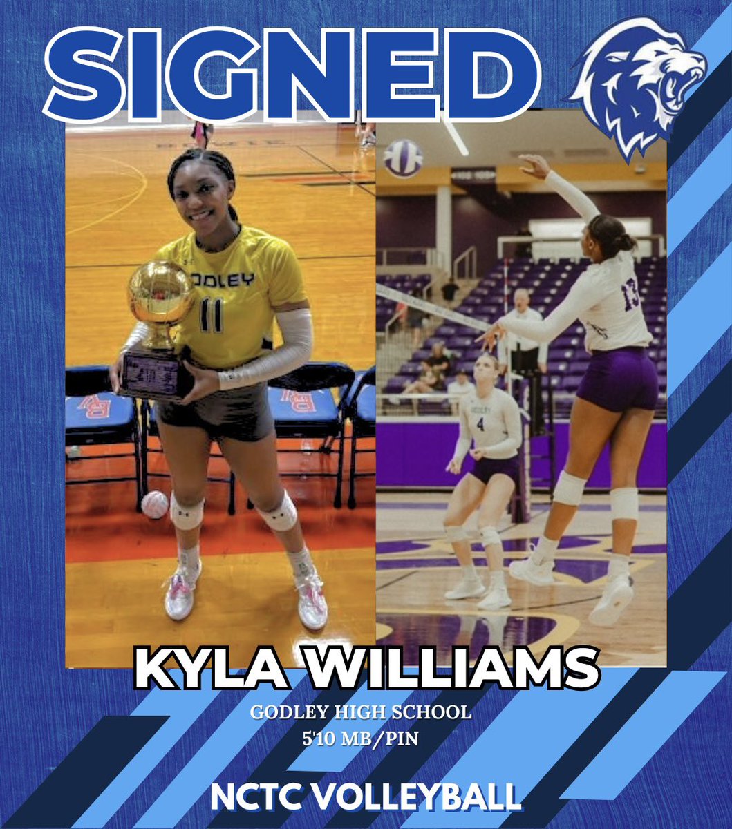Officially a lady lion!🤩 Welcoming Kyla Williams to the lion family!🦁