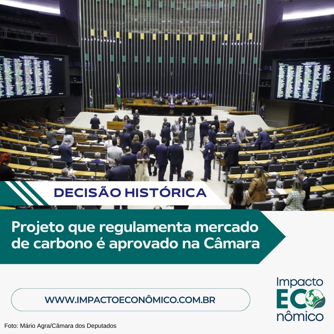 impactoeconomic's tweet photo. Clique aqui para ler - https://t.co/UmoEeUVNlc
A Câmara dos Deputados aprovou o tão esperado projeto que regulamenta o mercado de carbono no Brasil!  Essa medida histórica incentiva empresas a adotarem práticas mais sustentáveis ​​e a reduzirem a emissão de gases de efeito estufa https://t.co/Zg88olbKoG