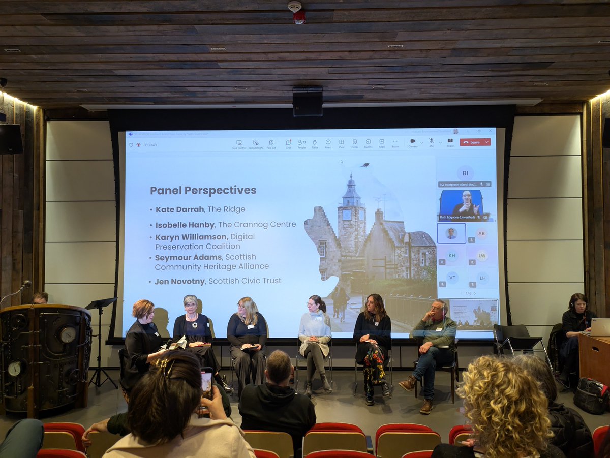 Scottish Archives (@scotsarchives) on Twitter photo Yesterday we attended Community Heritage Conversations! (<a href="/CHCScotland/">Scotland’s Community Heritage Conversations</a>)
The final panel were discussing the OPOF strategy. Did you know our upcoming conference will also be looking at the strategy's priorities?
Find out more here: eventbrite.co.uk/e/sca-annual-c… Yesterday we attended Community Heritage Conversations! (<a href="/CHCScotland/">Scotland’s Community Heritage Conversations</a>)
The final panel were discussing the OPOF strategy. Did you know our upcoming conference will also be looking at the strategy's priorities?
Find out more here: eventbrite.co.uk/e/sca-annual-c…