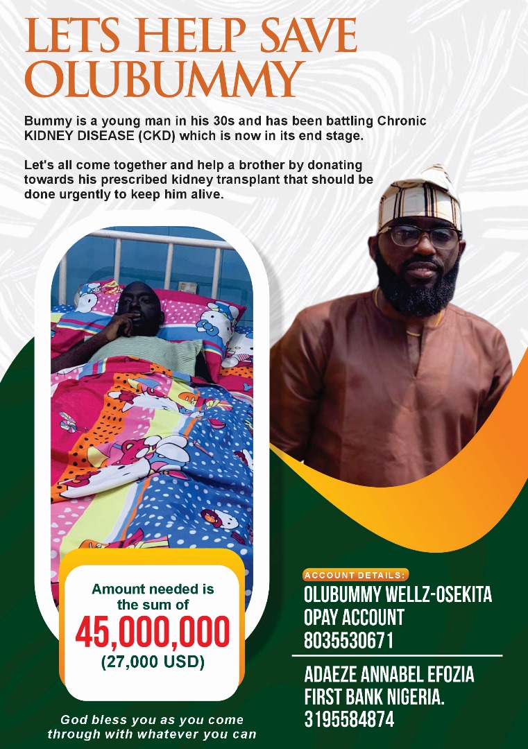 Jennamona27's tweet photo. Good evening everyone, please Olubummy is in need of your help.
Nothing is too small🙏🙏 https://t.co/sZQBZz6kyV
