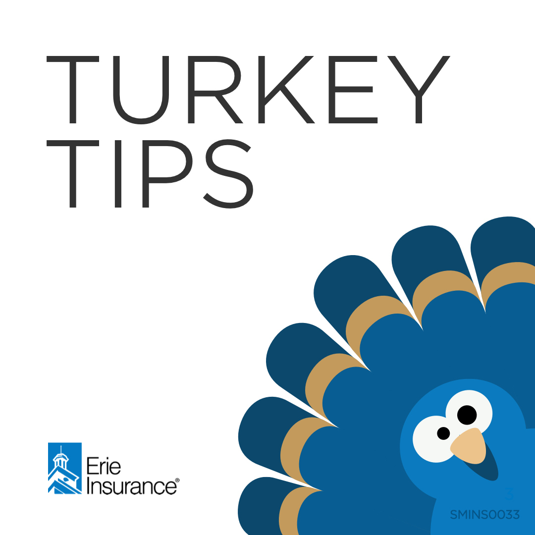 Ready for turkey time? Remember these tips:
- Prep food the night before.
- Clean out the fridge.
- Check your smoke alarms and fire extinguishers.
Have turkey questions? Call the USDA Meat and Poultry Hotline at 1-888-MPHotline (1-888-674-6854).