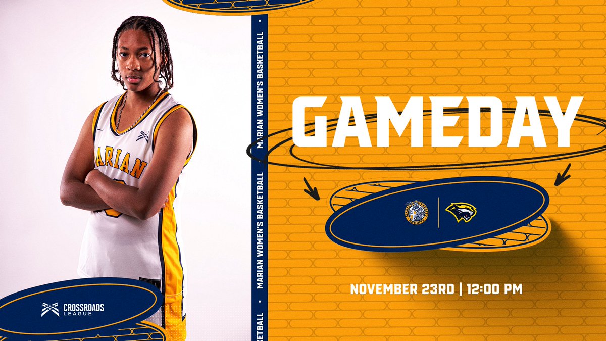 🏀| GAMEDAY

<a href="/MarianUnivWBB/">MarianWBB</a> Tips off a busy Saturday on campus with a 12 PM tip against Spring Arbor in their first home Crossroads League game of the season!
