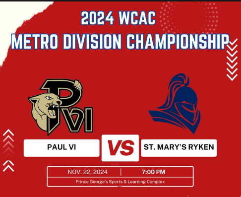 Maryland Varsity (@mdvarsity) on Twitter photo St. Mary's Ryken vs Paul VI
🏈Players of the Week!🏈
📺 Watch on: bit.ly/4d71mSi
Friday, November 22 @ 7p.
<a href="/SMRFootball/">SMRFootball</a> <a href="/SMRAthletics/">SMR Athletics</a> <a href="/SMRstudents/">SMR Student Section</a> <a href="/paulviCAC/">Paul VI Panthers Catholic Athletes Club</a> <a href="/pvifootball/">PVI Football</a> <a href="/PaulVICatholic/">St. Paul VI Catholic High School</a> St. Mary's Ryken vs Paul VI
🏈Players of the Week!🏈
📺 Watch on: bit.ly/4d71mSi
Friday, November 22 @ 7p.
<a href="/SMRFootball/">SMRFootball</a> <a href="/SMRAthletics/">SMR Athletics</a> <a href="/SMRstudents/">SMR Student Section</a> <a href="/paulviCAC/">Paul VI Panthers Catholic Athletes Club</a> <a href="/pvifootball/">PVI Football</a> <a href="/PaulVICatholic/">St. Paul VI Catholic High School</a>