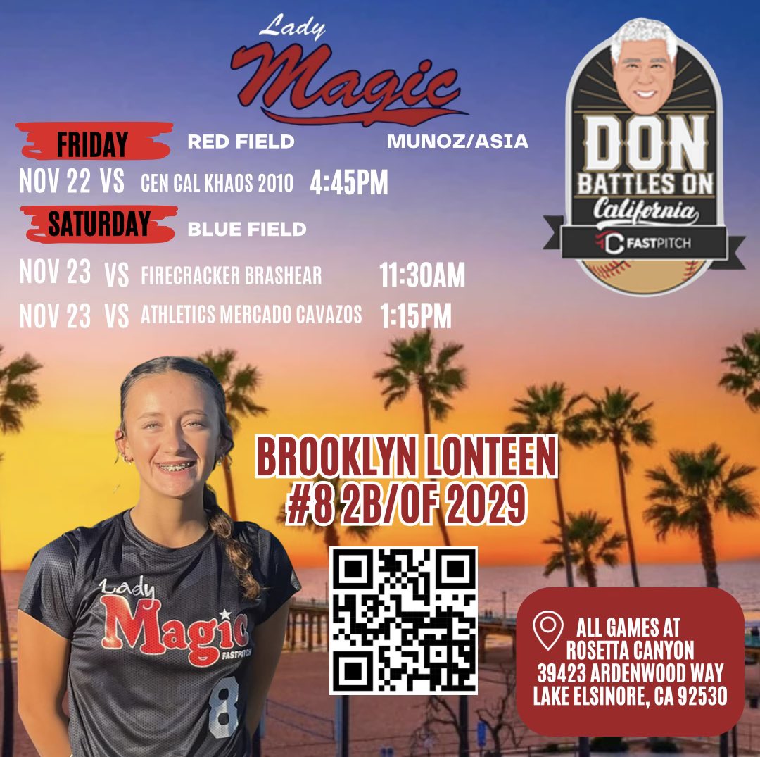 Brooklyn Lonteen 2029 (@blonteen2029) on Twitter photo Headed to So Cal, last fall tourney! Let’s go Magic ✨🥎✨<a href="/TCSFastpitch/">TC Fastpitch</a> <a href="/LineDsoftball/">Line Drive Media</a> <a href="/los_stuff/">Carlos Arias</a> <a href="/CoastRecruits/">Coast 2 Coast Recruits</a> <a href="/LegacyLegendsS1/">Legacy & Legends Softball</a> <a href="/FactsFastpitch/">Softball Showcase</a> Headed to So Cal, last fall tourney! Let’s go Magic ✨🥎✨<a href="/TCSFastpitch/">TC Fastpitch</a> <a href="/LineDsoftball/">Line Drive Media</a> <a href="/los_stuff/">Carlos Arias</a> <a href="/CoastRecruits/">Coast 2 Coast Recruits</a> <a href="/LegacyLegendsS1/">Legacy & Legends Softball</a> <a href="/FactsFastpitch/">Softball Showcase</a>