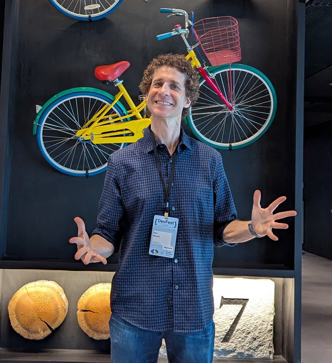 Thrilled to be back at Google NYC to speak at <a href="/gdg_nyc/">Google Developer Group NYC</a> #DevFest2024 !