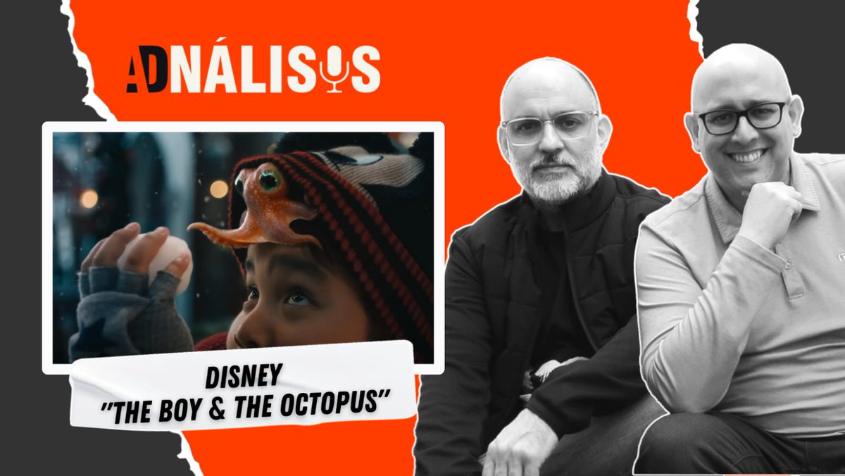 🆕🔔Empezamos la temporada publicitaria navideña con Disney y su corto que nos hace soñar en grande. ¡No te pierdas el capítulo 62 de ADNÁLISIS
youtube.com/watch?v=pmlNSH…
.
<a href="/giacomo76/">Giacomo</a> <a href="/gbarnechea/">Gaston Barnechea</a> <a href="/adnalisis_mktg/">adnálisis</a>
.
#Adnalisis #Peru #creatividad