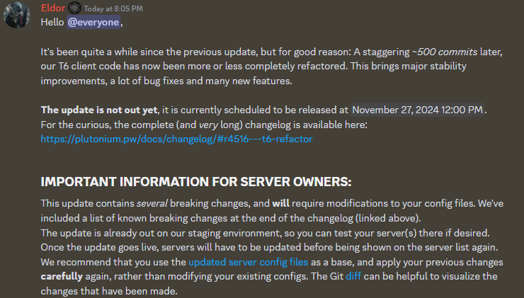 getServe_rs's tweet image. Huge Plutonium (Black Ops II) update in 6 days

plutonium.pw/docs/changelog…
