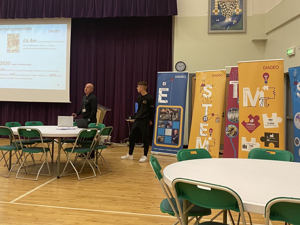 LAArtandDesign's tweet image. Huge thanks to Jim and Liam from @DiageoGB who spoke with senior pupils this morning about their modern apprenticeships and the wide variety of roles within the global organisation #positivepathways @Lornshill @DYW_ForthValley