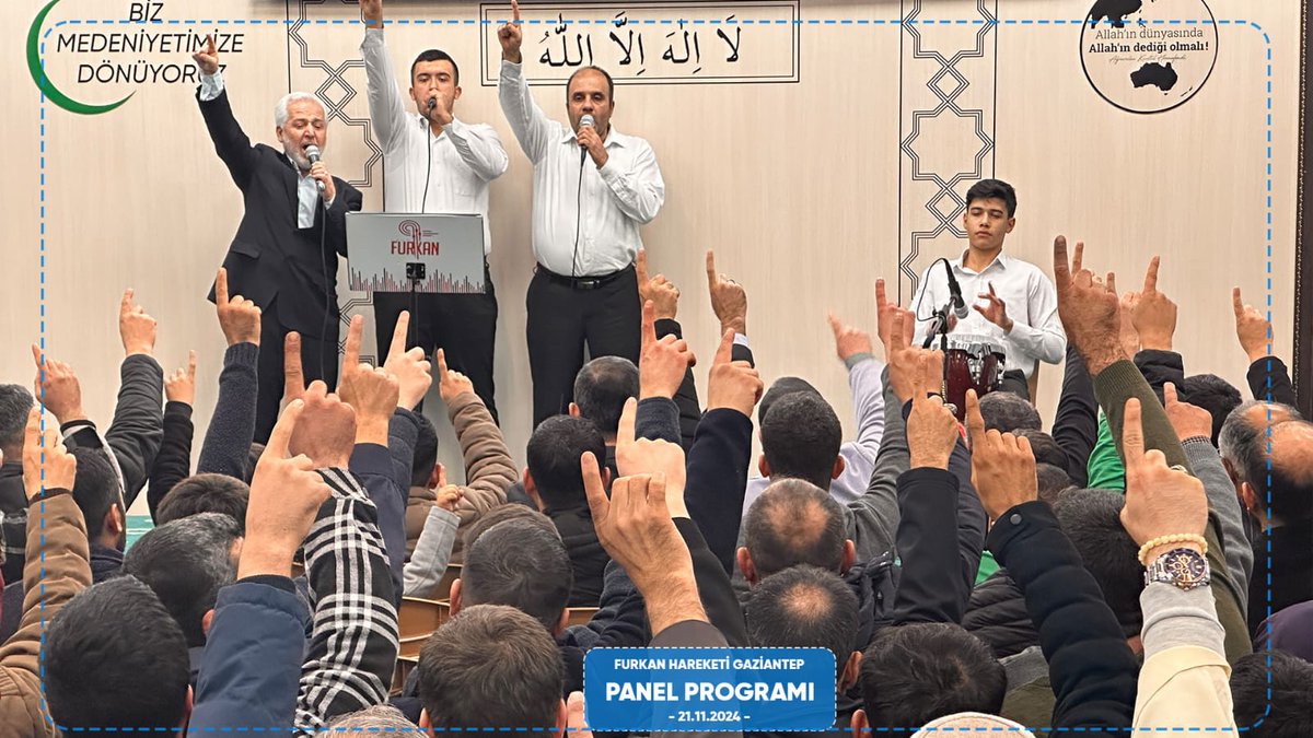 FurkanDerGAntep's tweet photo. Programımızda sırayı kalplere dokunan ezgileriyle Grup Furkan alıyor.
Subhan Allah, Rahman Allah
Tüm dertlere derman Allah
Ben eyledim hadsiz günah
Cürmüm ile geldim sana.
#PanelProgramı https://t.co/BtbHYByAjK