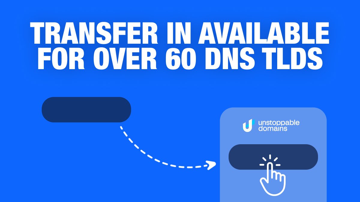 Unstoppable Domains tweet media