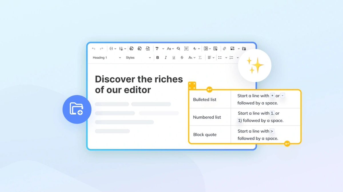 ckeditor's tweet image. Why settle for basic editing? Dive into CKEditor’s Feature-Rich Demo to unlock real-time collaboration, templating, and PDF export. 🚀 Boost your productivity and redefine content creation today!

🔗 Read more: buff.ly/4eJhNF8

#CKEditor #RichTextEditor #ContentCreation