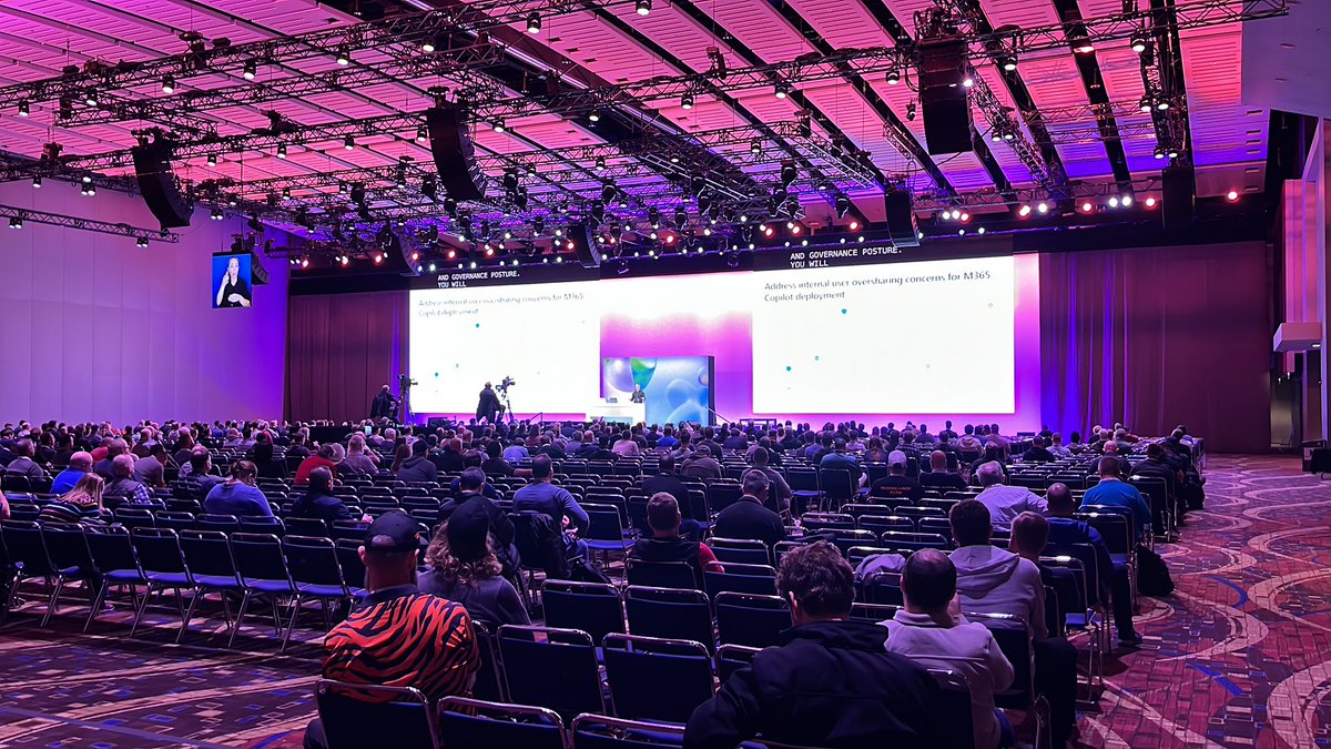 Sesha Mani (@seshamanis) on Twitter photo At #MSIgnite today, David Minasyan and <a href="/alexpozin/">4ΛEX P0Z!И 🇺🇸🇺🇦🎗️</a> showcasing Copilot Oversharing controls powered by SAM (SharePoint Advanced Management) and Purview. At #MSIgnite today, David Minasyan and <a href="/alexpozin/">4ΛEX P0Z!И 🇺🇸🇺🇦🎗️</a> showcasing Copilot Oversharing controls powered by SAM (SharePoint Advanced Management) and Purview.