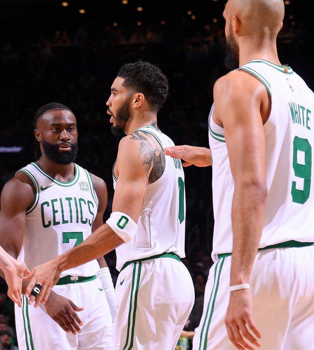 TheDunkCentral's tweet photo. ESPN’s Best Big 3s in the NBA: 

1. Tatum/Brown/White
2. SGA/JWill/Chet
3. Jokic/Murray/AG
4. Luka/Kyrie/Lively 
5. Giannis/Dame/Brook
6. Embiid/PG/Maxey
7. Brunson/OG/KAT
8. Mitchell/Garland/Mobley
9. Ja/Bane/JJJ
10. Ant/McDaniels/Gobert 
11. LeBron/AD/Reaves
12. Steph/Draymond/Podz
13. Book/KD/Beal
14. Paolo/Franz/Suggs
15. Hali/Siakam/Mathurin
16. Wemby/Vassell/Castle
17. Sengun/Sheppard/Thompson 
18. Fox/Sabonis/Murray
19. Zion/Murray/Murphy
20. Jimmy/Bam/Herro
21. Kawhi/Harden/Zubac
22. Barnes/Quickley/Dick
23. LaMelo/Miller/Williams
24. Cade/Ivey/Holland
25. Lauri/George/Kessler
26. Daniels/Johnson/Risacher
27. Bub/Sarr/Bilal
28. Scoot/Sharpe/Clingan
29. Coby/Giddey/PWill
30. Claxton/Clowney/Thomas

(Via https://t.co/tzFWXCQRaM)