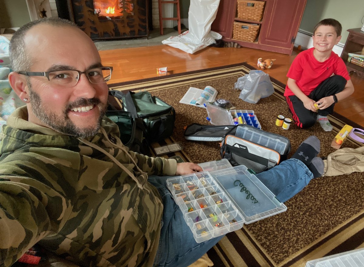 pafishandboat's tweet image. Tips from Tyler to chase away the dark at 5 with off-season prep for anglers: ◾ Reorganize Tackle: Sort lures by species; clean gear. ◾ Tie Flies: Restock fly box and try tying. ◾ Renew Permits: Update boat registration and buy fishing license at HuntFishPA on Dec. 1.

#FishPA