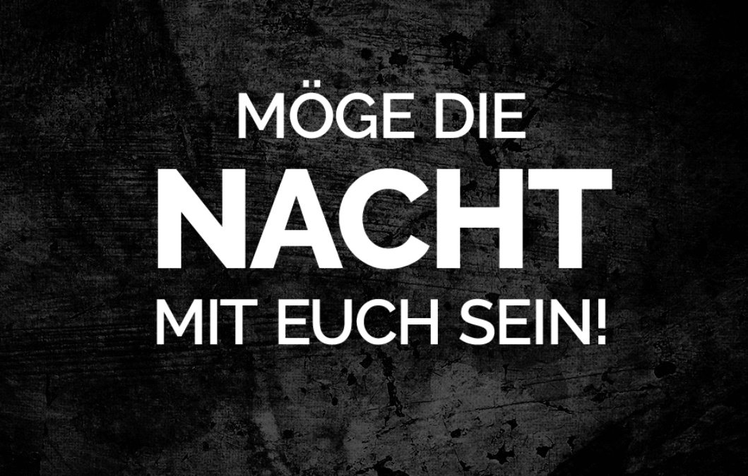 Schlaft gut! 🙋‍♀️
