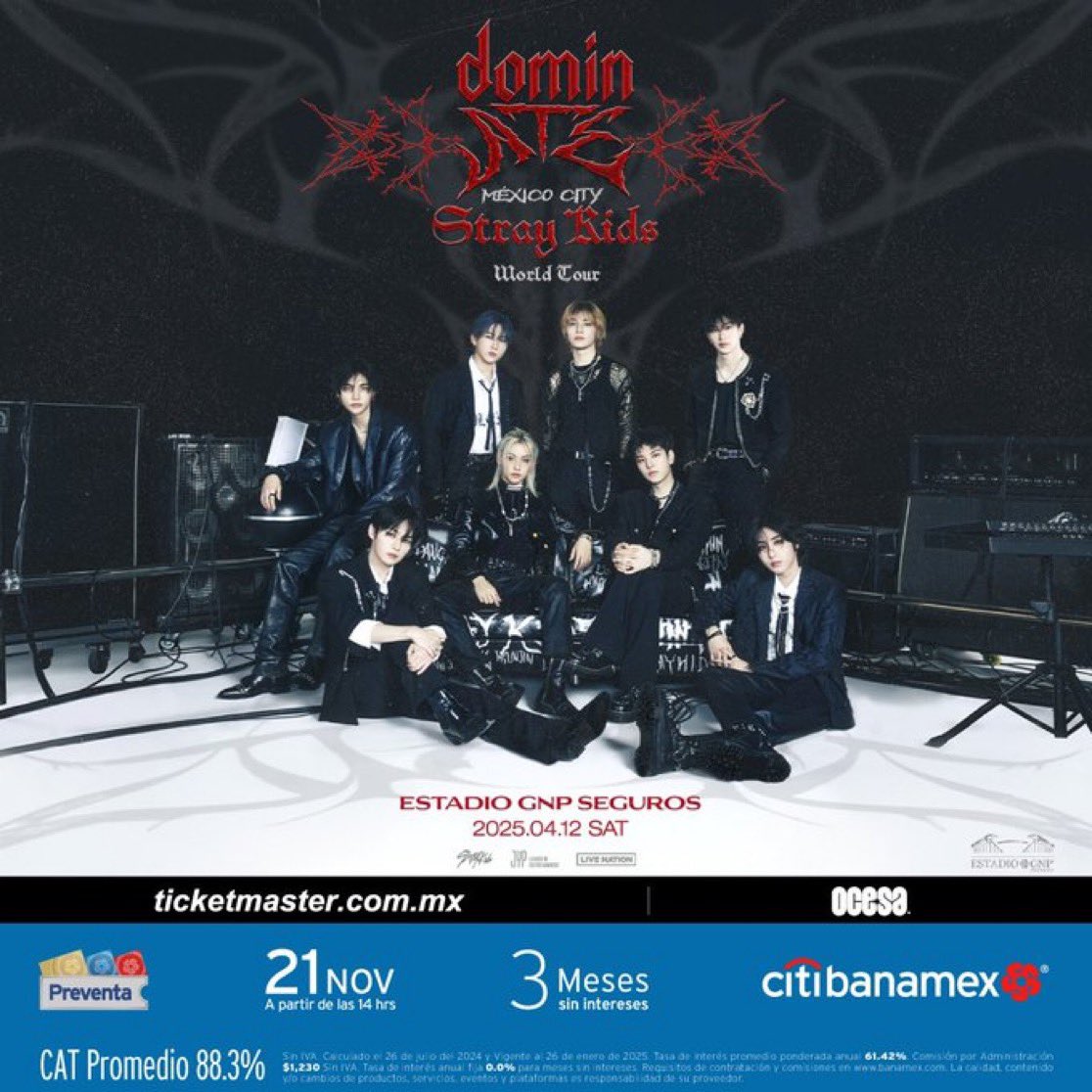 maritzaps28's tweet photo. Tan solo 3 minutos para que empiece la preventa de Stray Kids en México 🇲🇽

Así que mis queridas STAYS mucha suerte y que consigan los lugares que desean 🍀🕯️💫✨

Ticketmaster queremos asientos no PITS 🙃👊
#StrayKids_dominATE #straykids #straykidsenmexico #Ticketmaster https://t.co/T03VSbImGP