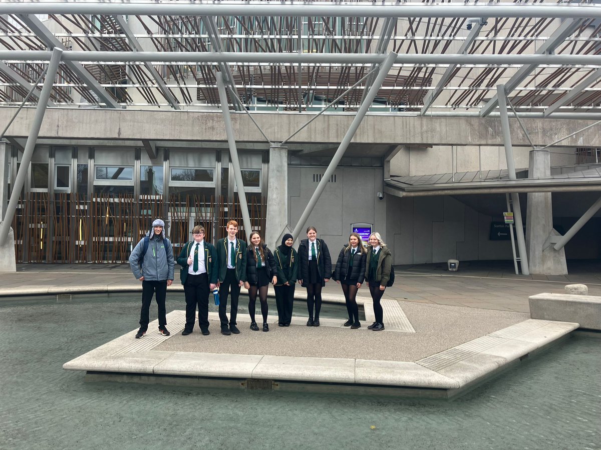 Higher English visited the Scottish Parliament to explore the use of language in the running of the parliament. (1/2) #english #trip #language