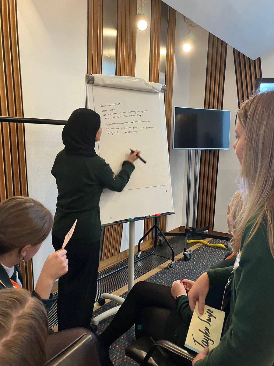 Higher English visited the Scottish Parliament to explore the use of language in the running of the parliament. (2/2) #english #trip #language
