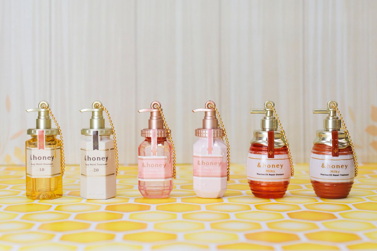 🍯本日発売🍯/／ ハチミツ美容ブランド「&honey」が ミニチュア