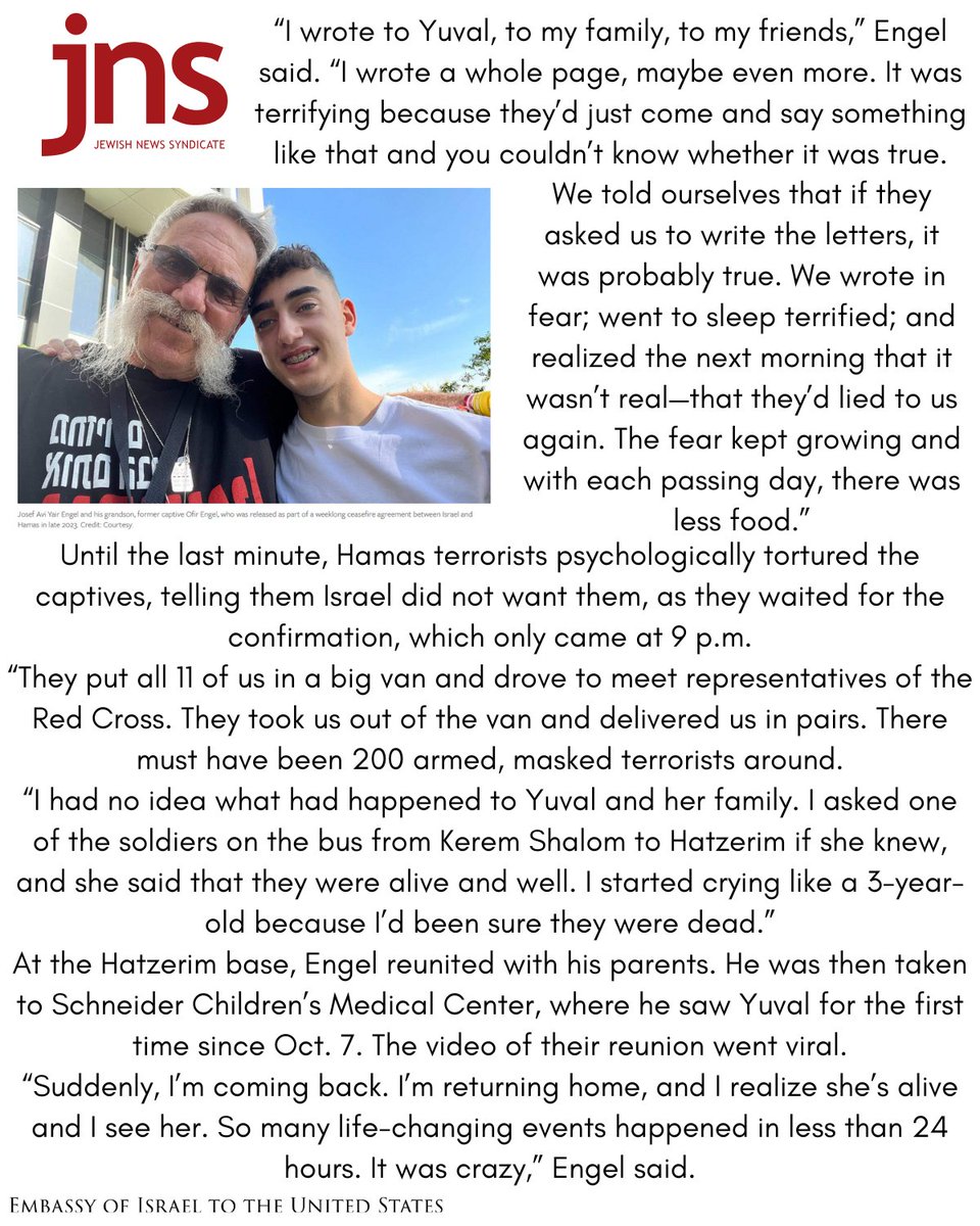 “One of the terrorists called his friends and family, even his mother, to come observe us. They looked very happy, laughing and smiling. We felt like animals at a zoo."
"At night, they moved us to another house. There, we slept on a couch with eight armed terrorists who kept