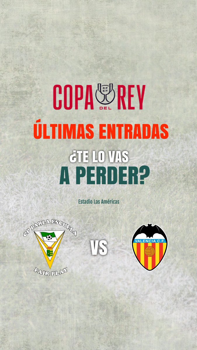 🎟️Nos quedan pocas entradas. Estamos cerca del Sold Out!

🦇 Asegúrate de venir al partido más importante de la historia de la Escuela.

🔗 Hazte con la tuya aquí: compralaentrada.com/partido/cp-par…

#SoydelaEscuela