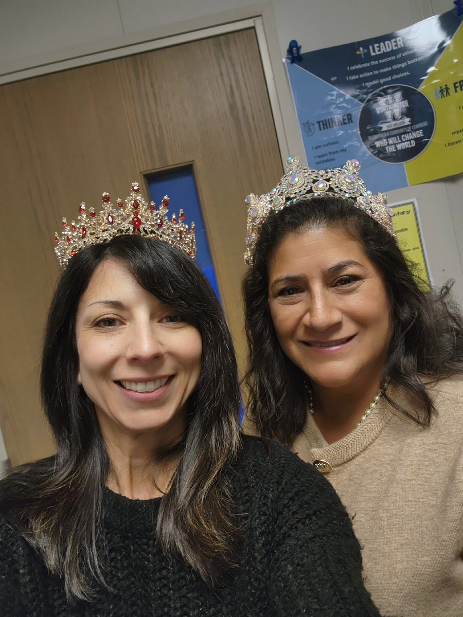 Today, we felt like royalty! 👑 #staffspiritweek #anythingbutacup #tiarasarefun #theslate #itsworthit