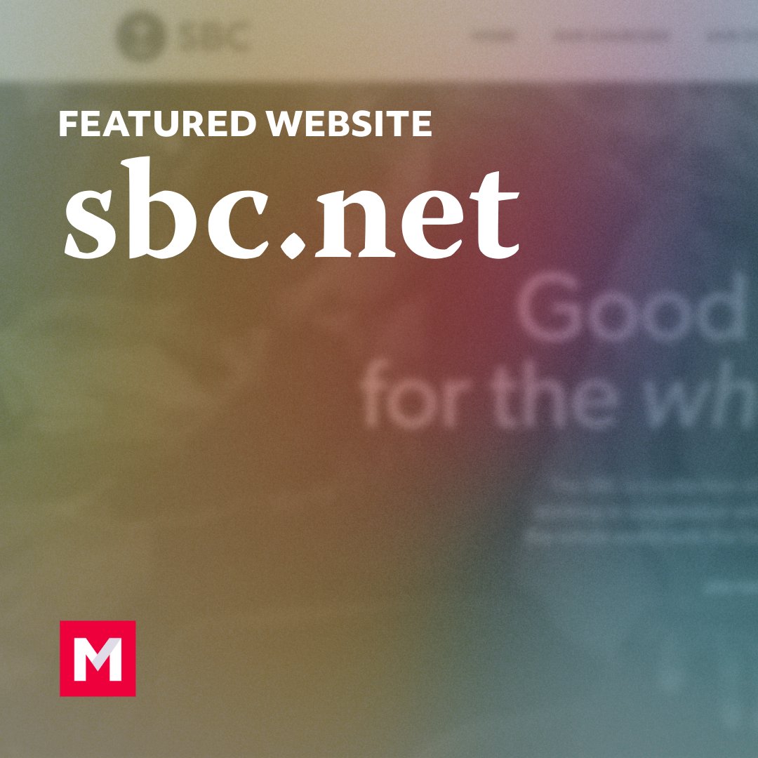 We're grateful to work with churches and ministries of all sizes. Building and working on sbc.net is truly a labor of love for us, and a great example of how the web can be used to proclaim the Good News.