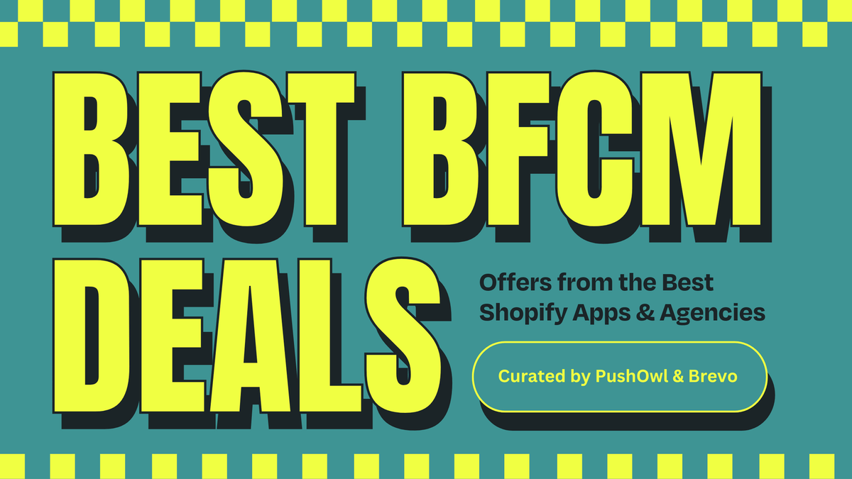 Grab some exclusive #BFCM deals curated by <a href="/pushowl/">PushOwl</a> and some awesome partners. 🚀🚀 pushowl.com/blog/best-bfcm…